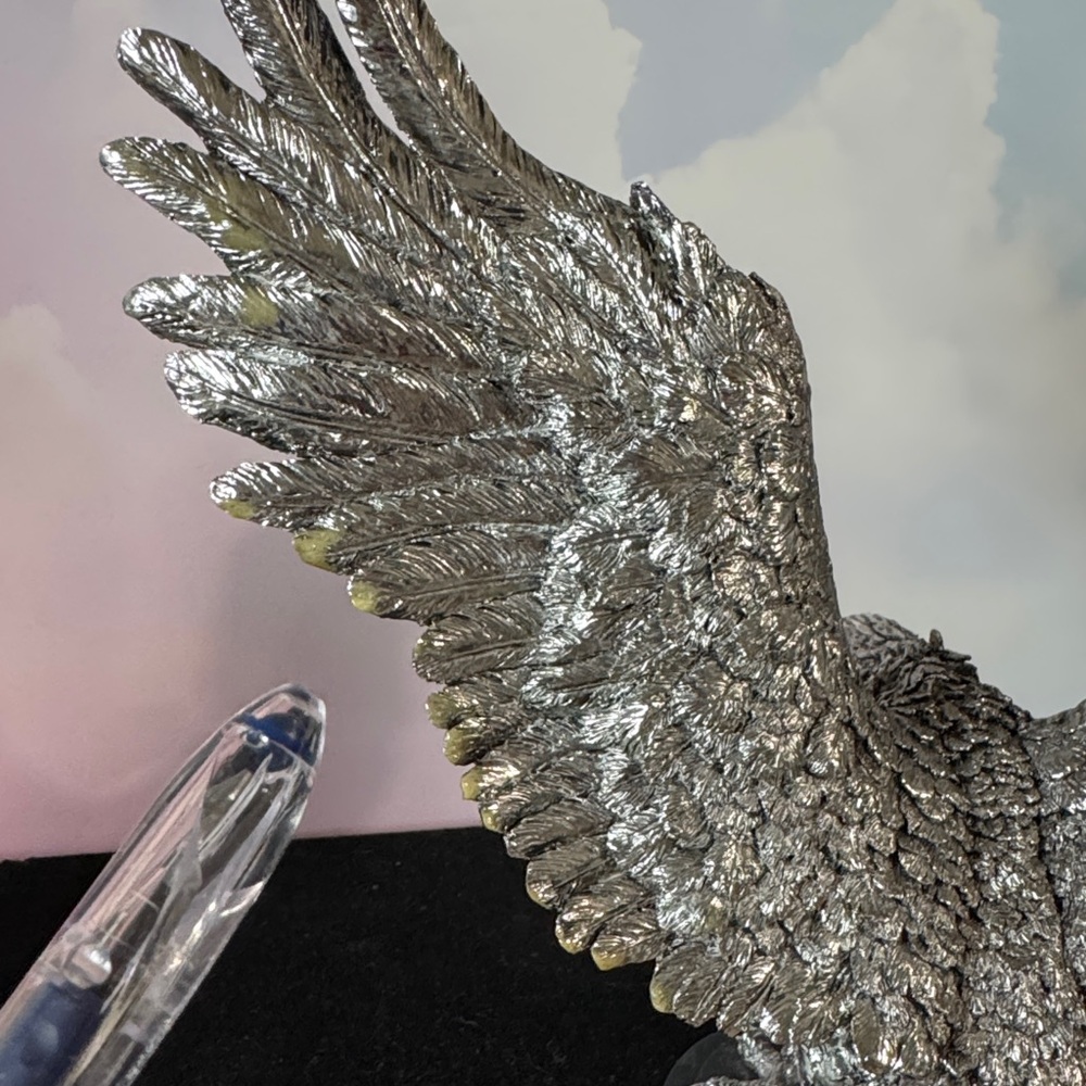 🔥Bradford Exchange Eagle Figurine #A3992 "Live to Ride" Ride Hard Live - Picture 12 of 15